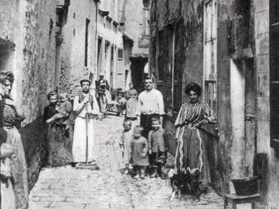 Rue de la Cigogne (Collection cartes postales de Belfius - Académie Royale de Belgique